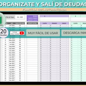 Planilla para Salir de Deudas
